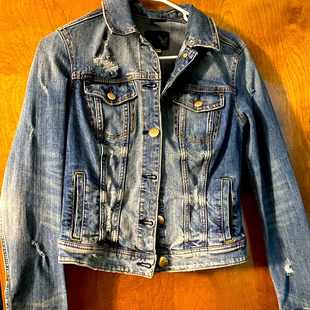 American Eagle AEO Jean Jacket M